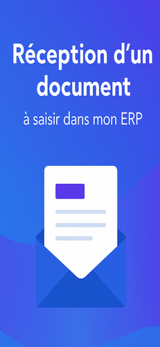 Reception d'un document a saisir